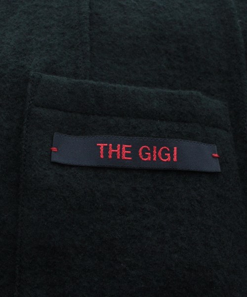 THE GIGI カジュアルジャケット 48(L位) 紺x白(ストライプ)