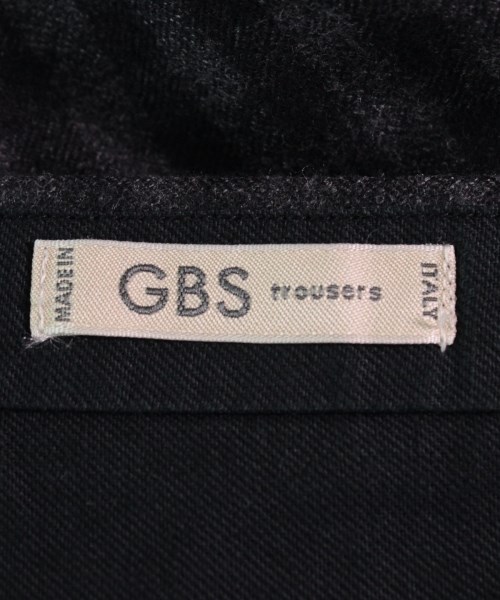 ジービーエストラウザーズ GBS TROUSERS スラックス グレーx黒