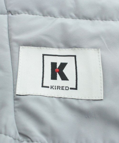 キーレッド KIRED ステンカラーコート グレー 52(XL位)【古着】 【中古