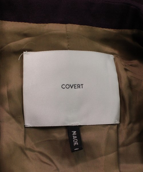 コーベルト COVERT テーラードジャケット 紫 46(M位)【古着】 【中古