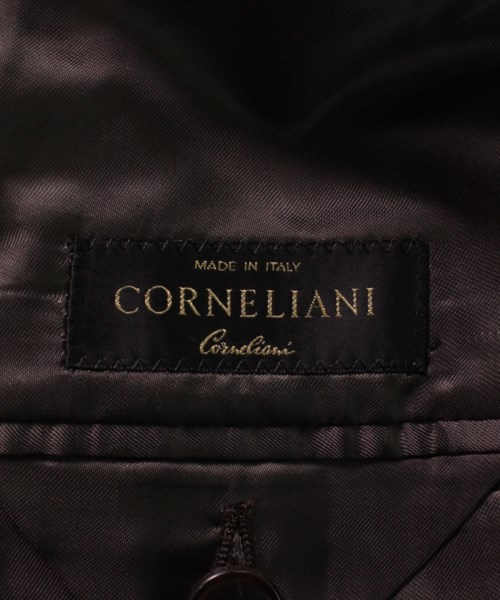 コルネリアーニ Corneliani テーラードジャケット ベージュx黒等(千鳥