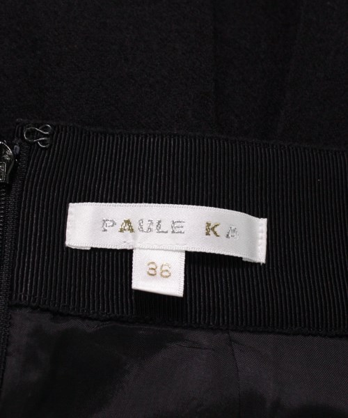 ポールカ PAULE KA ひざ丈スカート 黒 36(XS位)【古着】 【中古 ...
