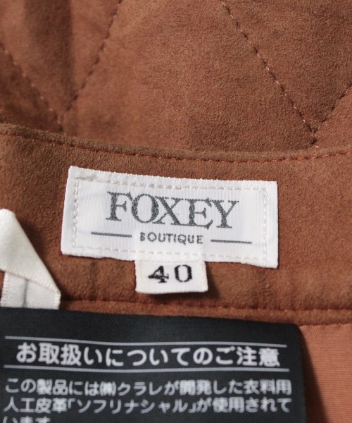 FOXEY BOUTIQUE ひざ丈スカート 40(M位) 茶