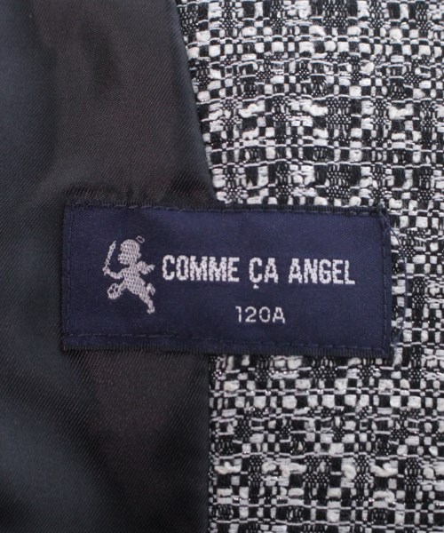 コムサエンジェル COMME CA angel ジャケット（その他） 黒系x白系 120