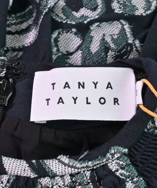 Tanya Taylor ワンピース（その他） XS 紺系x水色x白(総柄)