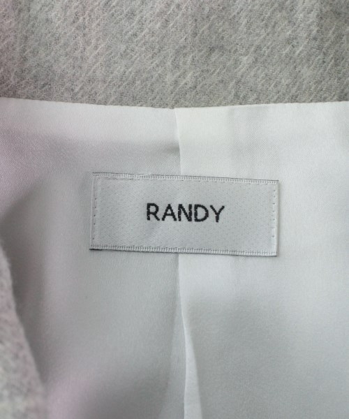 ランディー RANDY カジュアルジャケット グレー -(XL位)【古着 ...