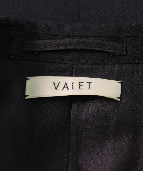 バレー VALET カジュアルジャケット 黒 L【古着】 【中古】 VALET USED