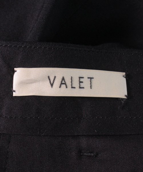 VALET バレー カジュアルシャツ M 茶x黒x白(チェック)なし生地の厚さ