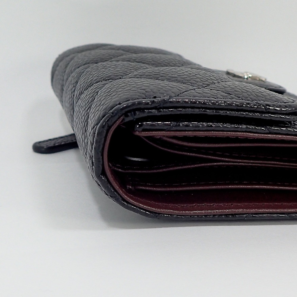 Authentic CHANEL AP0231 Classic small flap Bifold Wallet with Coin